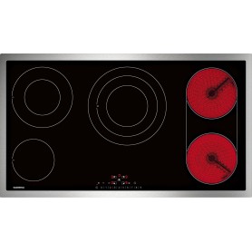 Gaggenau CE291111 Piano cottura elettrico in vetroceramica con cornice in acciaio da 90 cm