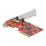 DeLOCK 89035 scheda di interfaccia e adattatore Interno USB 3.2 Gen 2 (89035)