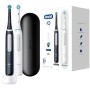 Braun iO Series 4 Duo Adulto Spazzolino a vibrazione Nero, Bianco (415046)