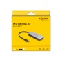 USB 10 Gbps USB Type-C Hub mit 4 x USB Type-C (grau) (64261)