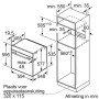 SIEMENS HR976GMB1 - FORNO iQ700, CHIUSURA SOFT, SHOCK VAPORE, PIROLISI,  60 CM