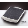 Rommelsbacher CT 2203/TC piano cottura Nero, Acciaio inossidabile Superficie piana Ceramica 1 Fornello(i)