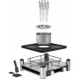 WMF Lumero 61.3020.1009 griglia per raclette 8 persona(e) 1960 W Nero, Acciaio inossidabile