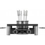 WMF Lumero 61.3020.1009 griglia per raclette 8 persona(e) 1960 W Nero, Acciaio inossidabile