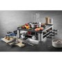 WMF Lumero 61.3020.1009 griglia per raclette 8 persona(e) 1960 W Nero, Acciaio inossidabile