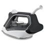 Rowenta Effective DX1530 Ferro da stiro a secco e a vapore Acciaio inossidabile 2200 W Nero, Bianco