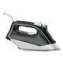 Rowenta Effective DX1530 Ferro da stiro a secco e a vapore Acciaio inossidabile 2200 W Nero, Bianco