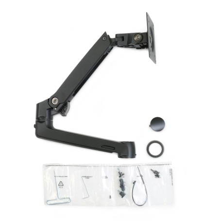 Ergotron LX Dual Stacking Arm, Extension and Collar Kit, Matte Black. (98-130-224)
