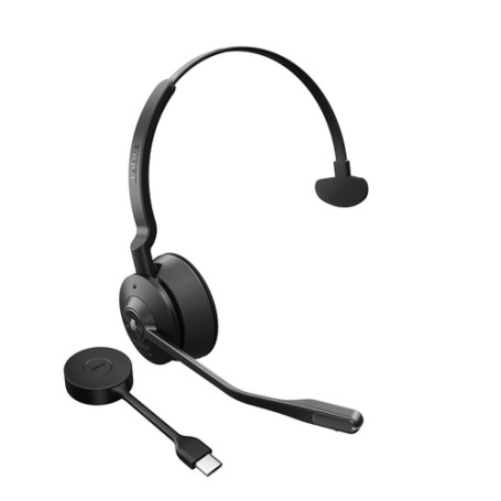Jabra Engage 55 Auricolare Wireless A Padiglione Ufficio Nero, Titanio (9553-470-111)