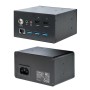 StarTech.com KITBXDOCKPEU AV bridge 3840 x 2160 Pixel Collegamento ethernet LAN Nero