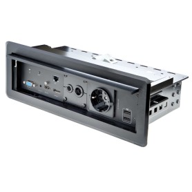 StarTech.com KITBXAVHDPEU AV bridge 3840 x 2160 Pixel Collegamento ethernet LAN Nero