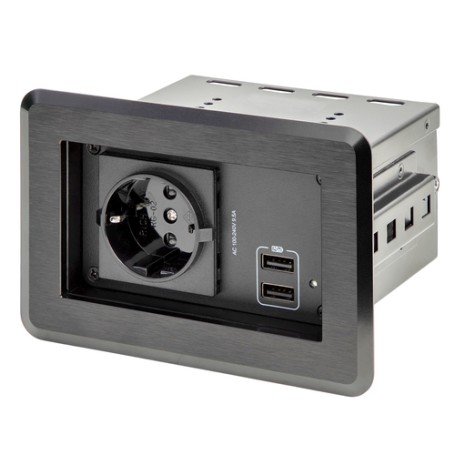 StarTech.com KITBZPOWEU AV bridge Nero