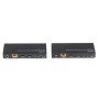 Lindy 38217 moltiplicatore AV Trasmettitore e ricevitore AV Nero