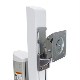 Ergotron 98-029 supporto da tavolo per Tv a schermo piatto 68,6 cm (27") Metallico, Bianco