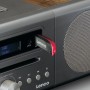 Lenco MC-175SI set audio da casa Microsistema audio per la casa 40 W Argento, Legno
