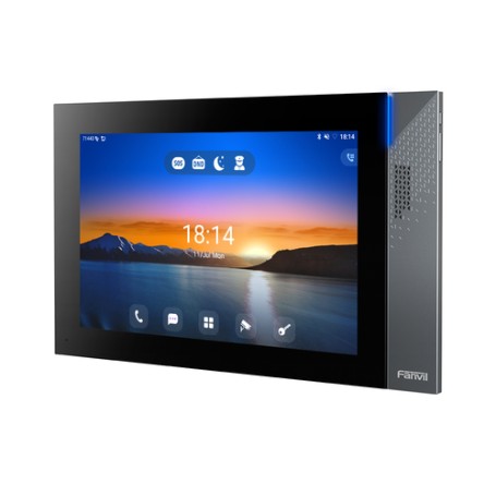 Fanvil i57A sistema per video-citofono 25,6 cm (10.1") Acciaio inossidabile, Nero (I57A)