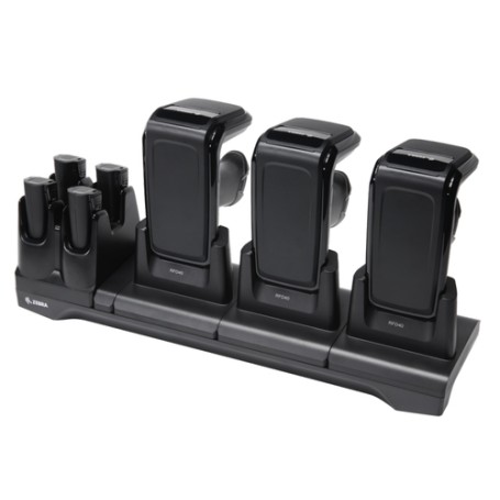 Zebra CRD3S4T-RFD49-UNIV-COM-1R Caricabatterie per dispositivi mobili Nero Interno