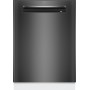 Bosch SMP4ECC72S Serie 4, Lavastoviglie sottobanco, 60 cm, Acciaio nero spazzolato con anti-impronta