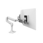Ergotron LX Series Desk Dual Direct Arm 63,5 cm (25") Libera installazione Bianco (45-489-216)