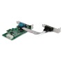 StarTech.com Scheda adattatore seriale PCI Express RS232 a 2 porte - Scheda controller host seriale PCIe RS232 - PC (PEX2S953LP)