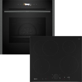 Neff Collection BCR2760G - Set forno, incasso, B24CR71G0 + T56FUF1L0, forno, piano cottura a induzione
