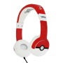 OTL Technologies Pokémon PK0758 cuffia e auricolare Cuffie Cablato A Padiglione MUSICA Nero, Rosso, Bianco (PK0758)