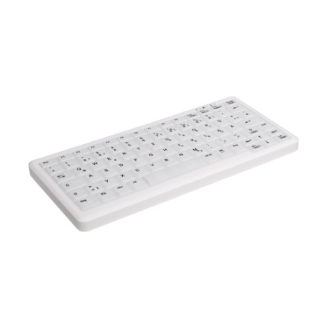 CHERRY AK-C4110 tastiera RF Wireless QWERTZ Tedesco Bianco (AK-C4110F-FU1-W/GE)
