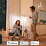 Philips LED Lampadina Smart Dimmerabile Luce Bianca o Colorata Attacco E14 40WSfera (929003499721)
