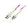 Alcasa 0.5m LC/LC cavo a fibre ottiche 0,5 m OM4 Viola (LW-8005LC4)