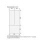 Gaggenau RA428912 sportello frontale in acciaio inox