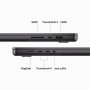 Apple MacBook Pro 16'' M3 Pro chip con 12‑core CPU e 18‑core GPU, 18GB, 512GB SSD - Nero Siderale (MRW13T/A)