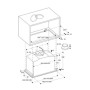Gaggenau Cappa da incasso AC200181 finitura acciaio inox e vetro da 70 cm