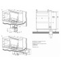 Gaggenau Cappa da base AL400192 in acciaio inox da 90 cm