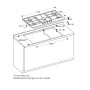 Gaggenau CG291210DE Piano cottura a gas Serie 200 CG291210DE 90 cm