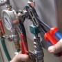 Alligator 88 01 250, 250mm, Rohr- / Wasserpumpen-Zange (schwarz/rot, Wasserpumpenzange, 9-stufig verstellbar)