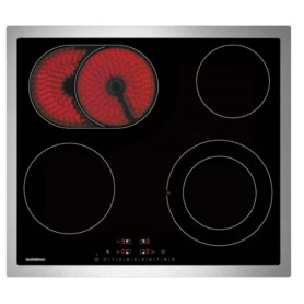 Gaggenau Piano cottura elettrico CE261114 in vetroceramica con cornice in acciaio da 60 cm