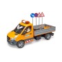 MB Sprinter Kommunal mit Light & Sound Modul (orange, Inkl. Fahrer und Zubehr) (02677)