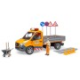 MB Sprinter Kommunal mit Light & Sound Modul (orange, Inkl. Fahrer und Zubehr) (02677)