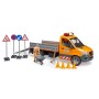 MB Sprinter Kommunal mit Light & Sound Modul (orange, Inkl. Fahrer und Zubehr) (02677)