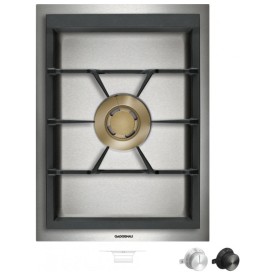 Gaggenau VG415215 Piano cottura a gas finitura acciaio da 38 cm