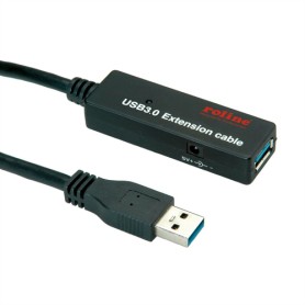 ROLINE 12.04.1072 cavo USB 20 m USB 3.2 Gen 1 (3.1 Gen 1) USB A Nero