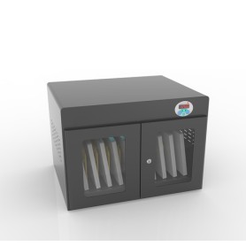 Alcasa PCT03-A10S portable device management cart& cabinet Armadio per la gestione dei dispositivi portatili Nero