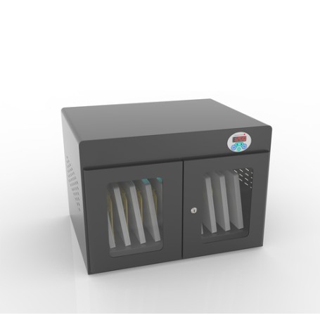 Alcasa PCT03-A10S portable device management cart& cabinet Armadio per la gestione dei dispositivi portatili Nero