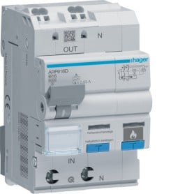 Hager ARF916D interruttore automatico 2 3 modulo/moduli