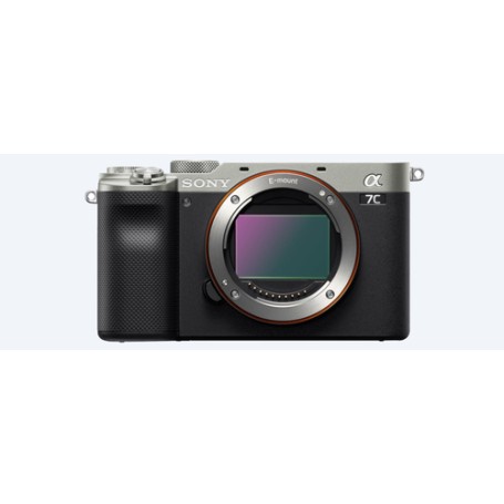 Sony α 7C Corpo MILC 24,2 MP CMOS 6000 x 4000 Pixel Nero, Argento (ILCE7CS.CEC)