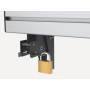 Equip 650373 Supporto TV a parete 139,7 cm (55") Nero, Argento