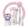 Braun Silk-épil 9 81683683 epilatore 40 pinzette Bianco, Rosa (9-985)