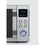 Severin MW 7751 forno a microonde Superficie piana Microonde con grill 20 L 800 W Argento, Acciaio inossidabile