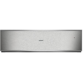 Gaggenau WS482110 Cassetto scaldavivande da incasso finitura acciaio inox con frontale in vetro da 76 cm