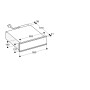 Gaggenau WSP221130 Cassetto scaldavivande incorporato Argento